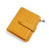 Wallet Women's Zipper Zero Wallet Cowhide Buckle Multi Card Card Bag 