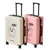 Luggage case for women, small children, portable trolley case, large capacity, silent, portable travel case for men 